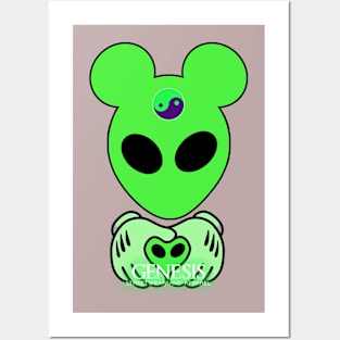 Genesis Streetwear - AlienMouse Posters and Art